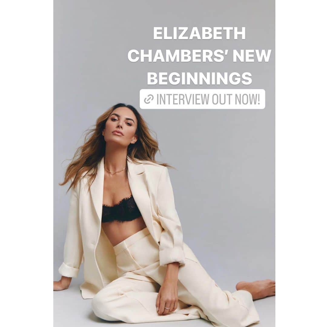 Elizabeth Chambers Hammerのインスタグラム：「Brief summer recap pause to chat with my favorite @notskinnybutnotfat. Linked⚡️」