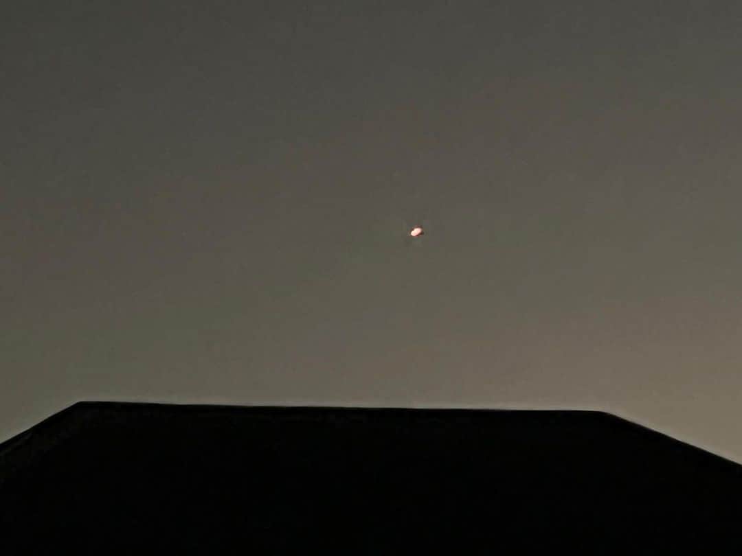 のインスタグラム：「金星？」