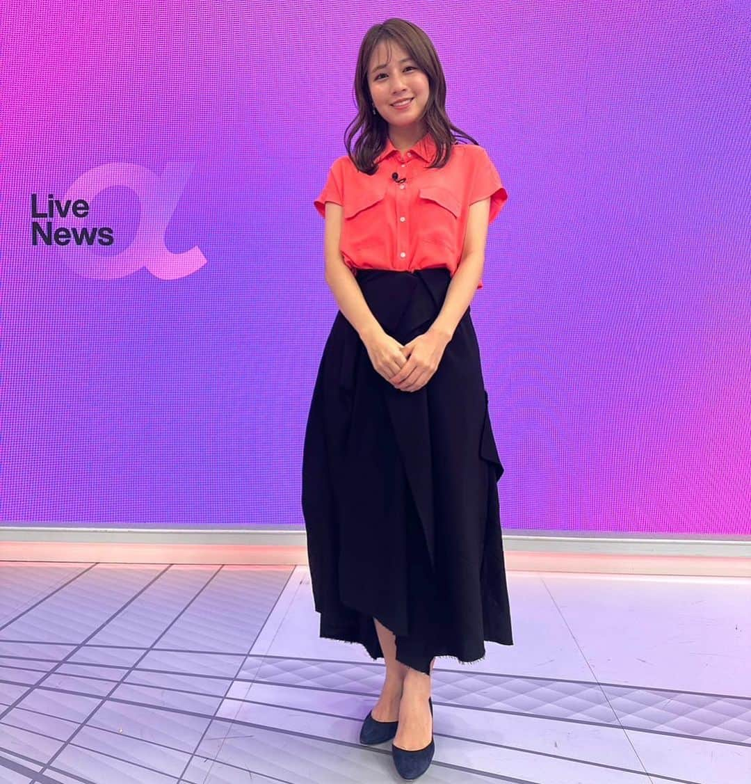 フジテレビ「THE NEWS α」のインスタグラム