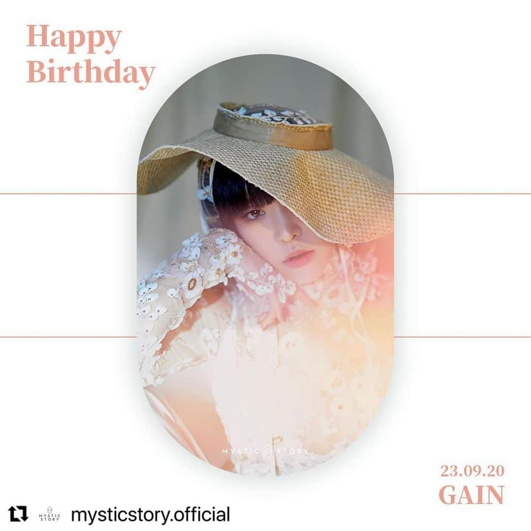 Brown Eyed Girlsさんのインスタグラム写真 - (Brown Eyed GirlsInstagram)「[#가인] 2023.09.20 GAIN DAY🎉   Happy Birthday to GAIN🎂 미스틱스토리 아티스트 가인의 생일을 축하합니다🎁❤️  #230920 #happybirthday #birthday #생일」9月20日 0時06分 - browneyedgirls_official