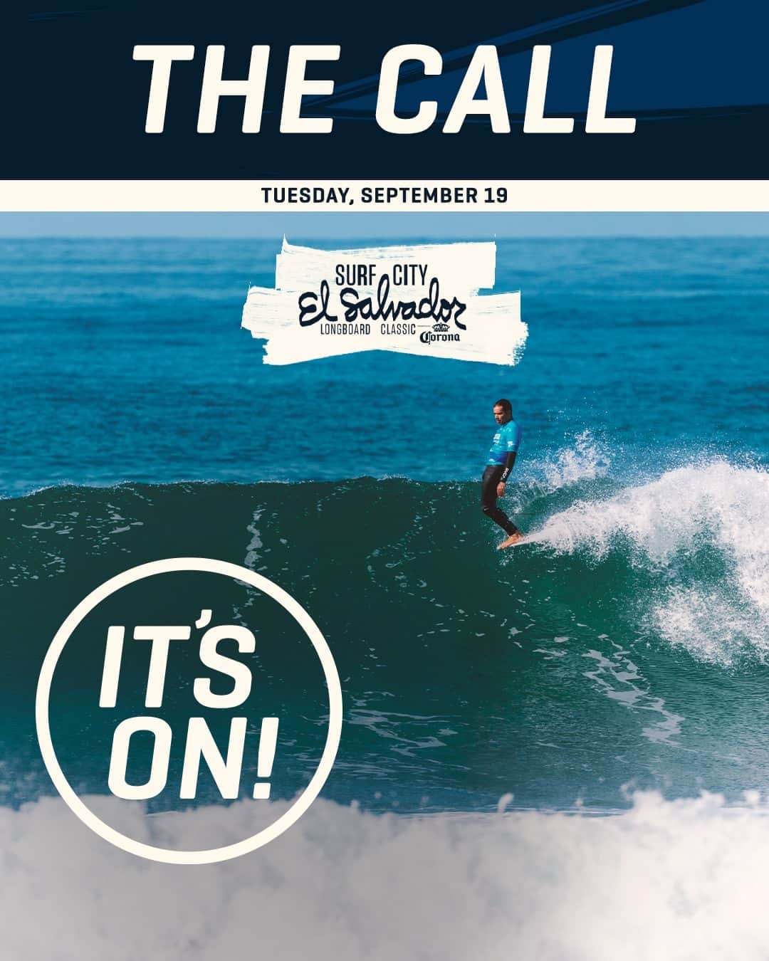 世界プロサーフィン連盟（WSL）のインスタグラム：「Day 1 of the @surfcity #ElSalvadorLongboardClassic is ON!⁣ Watch LIVE on worldsurfleague.com.⁣ @corona」