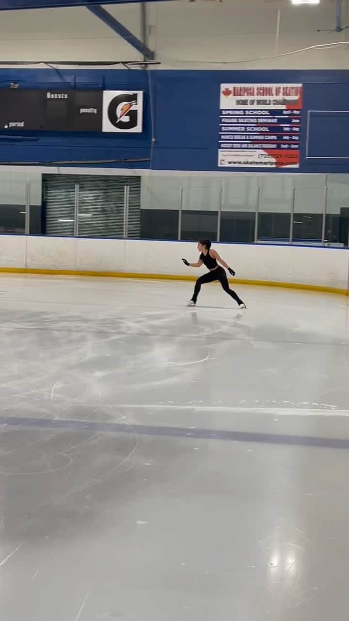 ガブリエル・デールマンのインスタグラム：「⛸️」