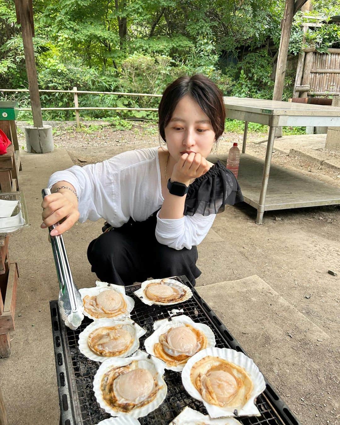 えぐっちょさんのインスタグラム写真 - (えぐっちょInstagram)「ちょっと前のお話ですが…  リニューアルの前のお休みをみんなで集まって 朝から夜まで…🍺  ひっさしぶりに初めて全員集まったけど… 夜が1番盛り上がったか🤓  #kastane仙台 #お休み #バーベキュー #bbq #仙台 #プラネタリウム  #フリル #最後の夏休み #モノトーン #モノトーンコーデ #イエベ #イエベ秋 #骨格ウェーブ #骨格ウェーブコーデ」9月20日 0時36分 - eguccho02