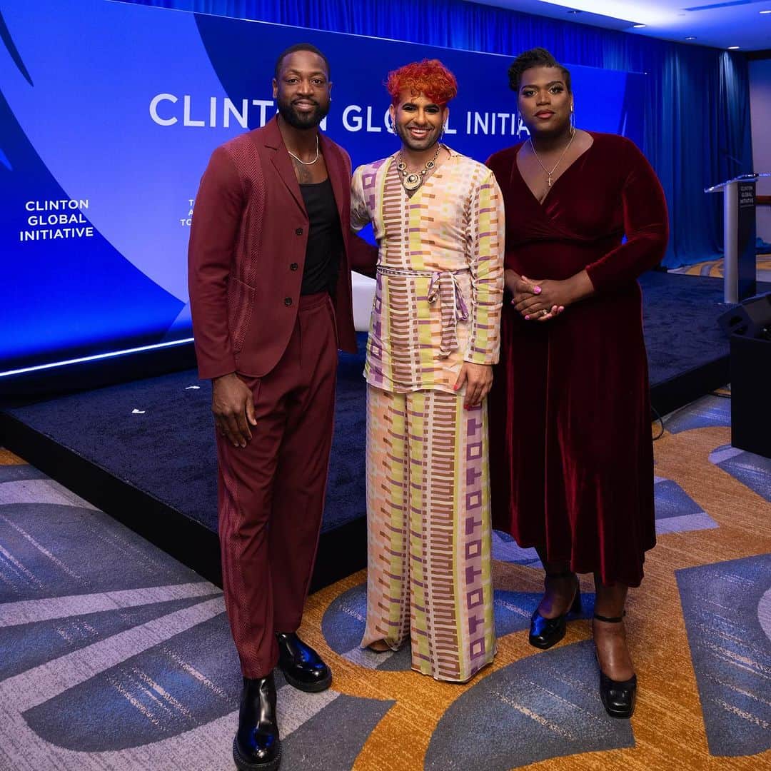 のインスタグラム：「Joined the @ClintonGlobal community today to spread a simple message: love wins. 🌈    Each of us has a role to play in defending and advancing LGBTQ+ rights. It's time to take action, together. #CGI2023」