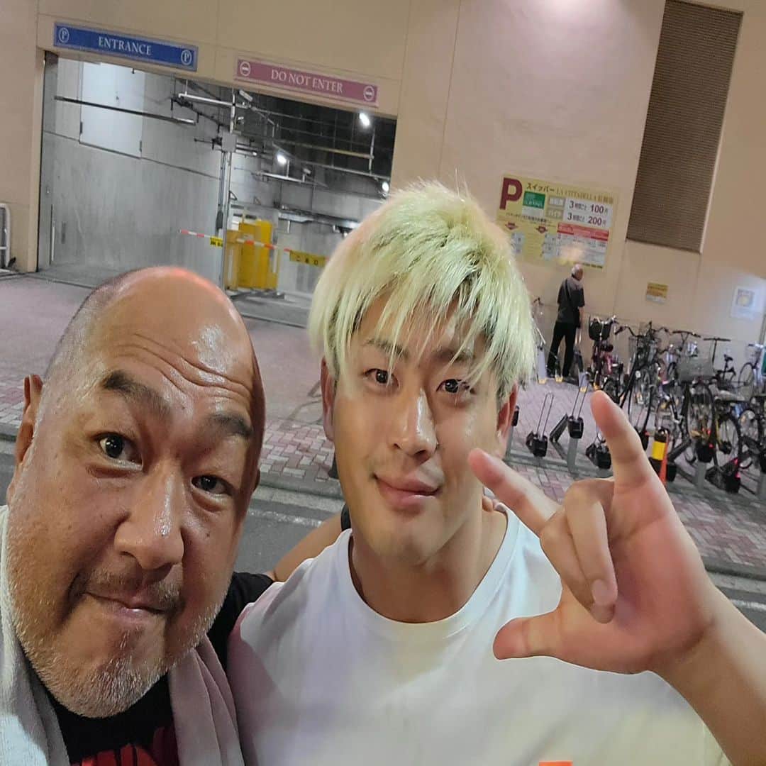高岩竜一のインスタグラム：「あらっ、ばったり清宮くん😁‼️」