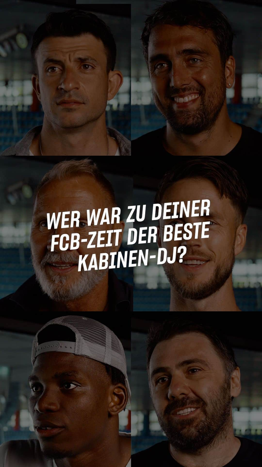 FCバーゼルのインスタグラム：「🔴🔵 Sechs FCB-Legenden, fünf Fragen - (Teil eins)   Wen der Genannten würdest du als DJ an deiner Party buchen? 🤔  #FCBasel1893 #AlliZämme」