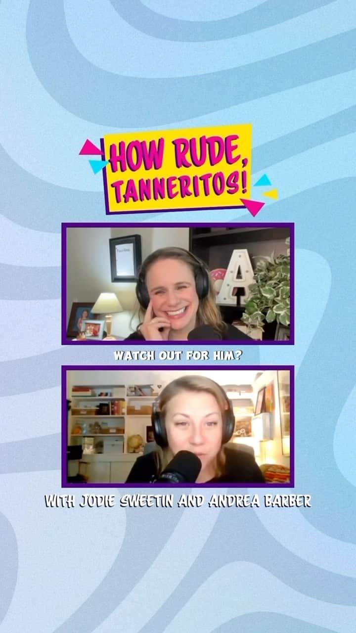 ジョディ・スウィーティンのインスタグラム：「If we learned anything from this episode, it’s that shoulder pads should make a comeback. 😂 Listen more to the ridiculous recap on the @howrudepodcast at the link in my bio.」