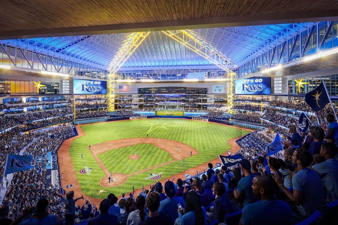 MLBさんのインスタグラム写真 - (MLBInstagram)「Rays announce deal for a new St. Petersburg ballpark.」9月20日 2時18分 - mlb