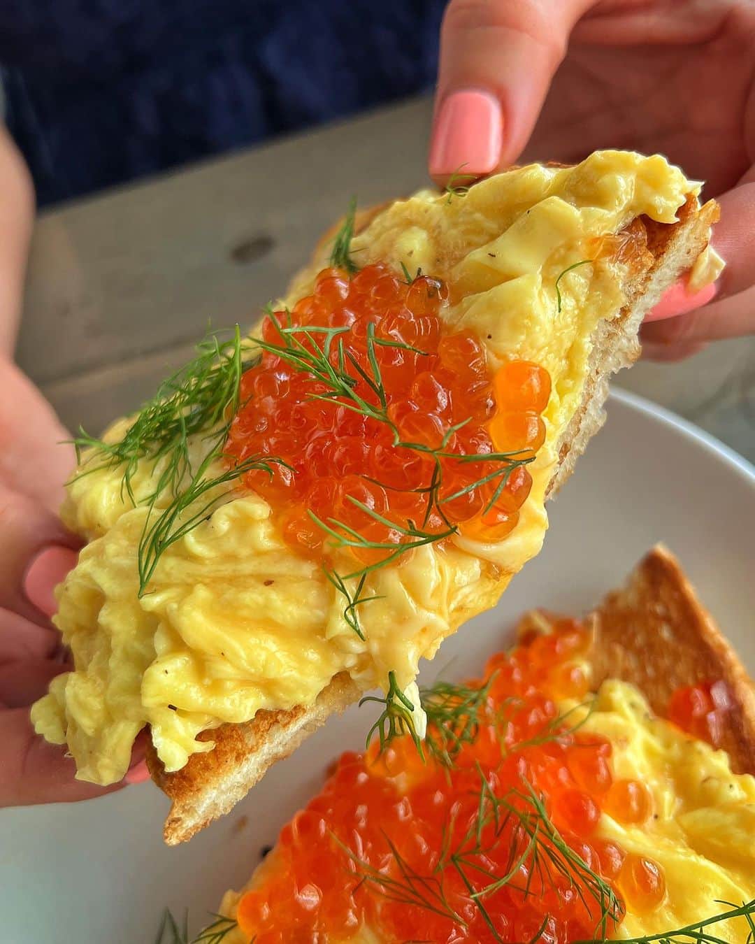 エッグショップのインスタグラム：「CAVIAR EGG SCRAMBLE! 🍳🐟🍳 #EGGSHOPNYC 📍151 Elizabeth Street (Nolita) 📍138 N 8th (Williamsburg)」