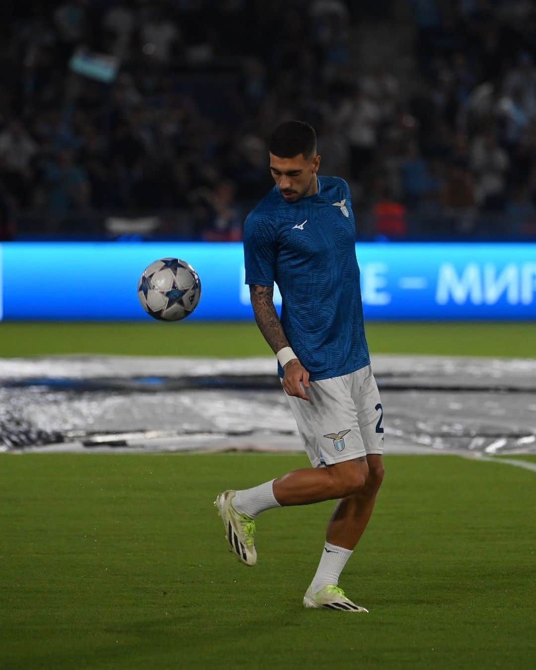 SSラツィオのインスタグラム：「🔥🔥🔥  #UCL #LazioAtleti #CMonEagles 🦅」