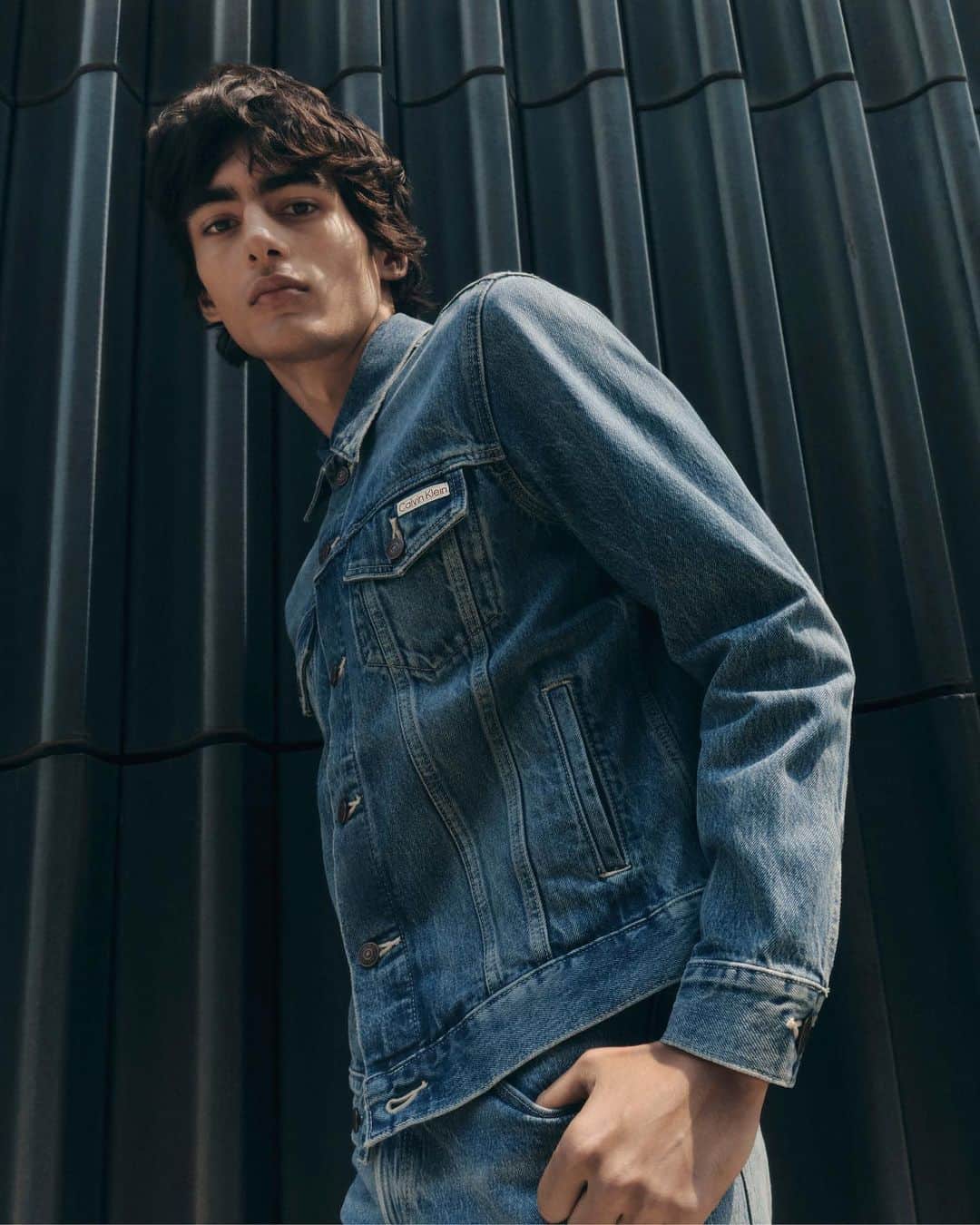 Calvin Kleinのインスタグラム：「These are denim Essentials. Classic jeans, denim jackets and shirts. Timeless and casual. Your lasting favorites.  See more at CalvinKlein.com」