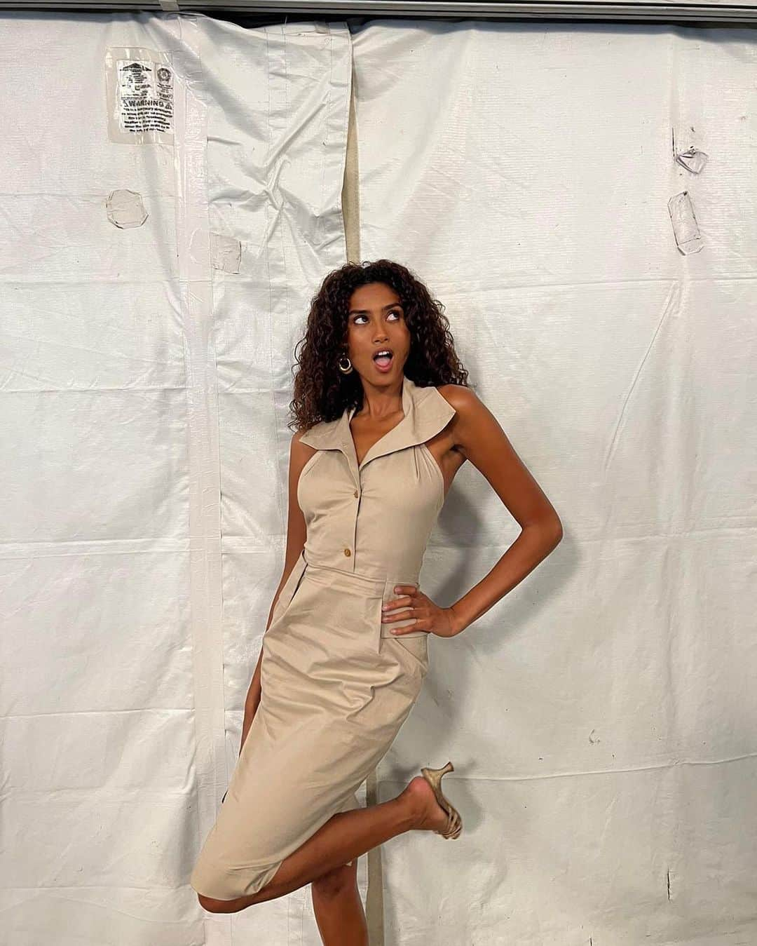 イマン・ハマンさんのインスタグラム写真 - (イマン・ハマンInstagram)「fashion month check in 💝」9月20日 4時22分 - imaanhammam