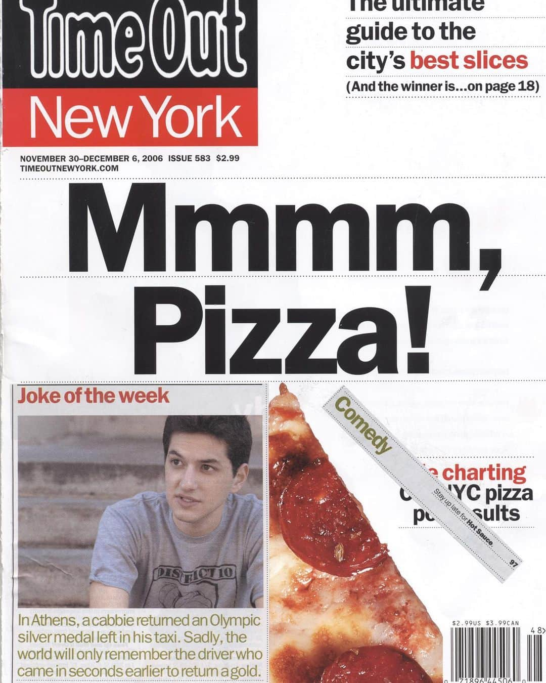 ベン・シュワルツさんのインスタグラム写真 - (ベン・シュワルツInstagram)「I am on the cover of @timeoutnewyork this month chatting about my improv show at @radiocitymusichall on 9/23. (We didn't talk about any TV or movie gigs and made sure it was all good to do during the strike.) OK, this one is gonna be a long post because it means so much to me. Apologies ahead of time.  Thanks to @rossilynne for interviewing me and to @TimeOutNewYork and @shayeweaver for putting this all together. You can read the full article in my instastories.  Thanks to photo king @selashiloni who was a true hero and put this entire shoot together. If you’ve never seen his stuff visit his Instagram page and hire him to make you look great. He also makes a great friend.  Thanks to the amazing @melissabeckmua for make up and hair and @stylistmelissalynn for literally bringing the 90s back and making fall appear in that room with every outfit she constructed. Incredible.  Coming up, just getting your show listed in Time Out NY was a huge deal. And to get a small review on top of that was heaven. When @tallgilozeri @adam.pally & I were doing Hot Sauce, NY hero @janeborden was nice enough to include us in the magazine a few times and it really helped. Thanks Jane. (Photo 4)  A little later, Time Out NY used one of my jokes as the joke of the week and included a little photo of me. Somehow in LA, hall of fame casting director Allison Jones got a copy of the magazine, saw my photo and the joke and asked to meet me. Allison cast me in my first pilot. (Photo 6)  To be on the cover of any magazine is still surreal to me. But this magazine specifically that I have so much history with means so much. And to be doing it to promote my long form improv show at Radio City Music Hall. I am beyond honored. Thank you @timeoutnewyork. See you soon NYC. ❤️」9月20日 5時14分 - rejectedjokes