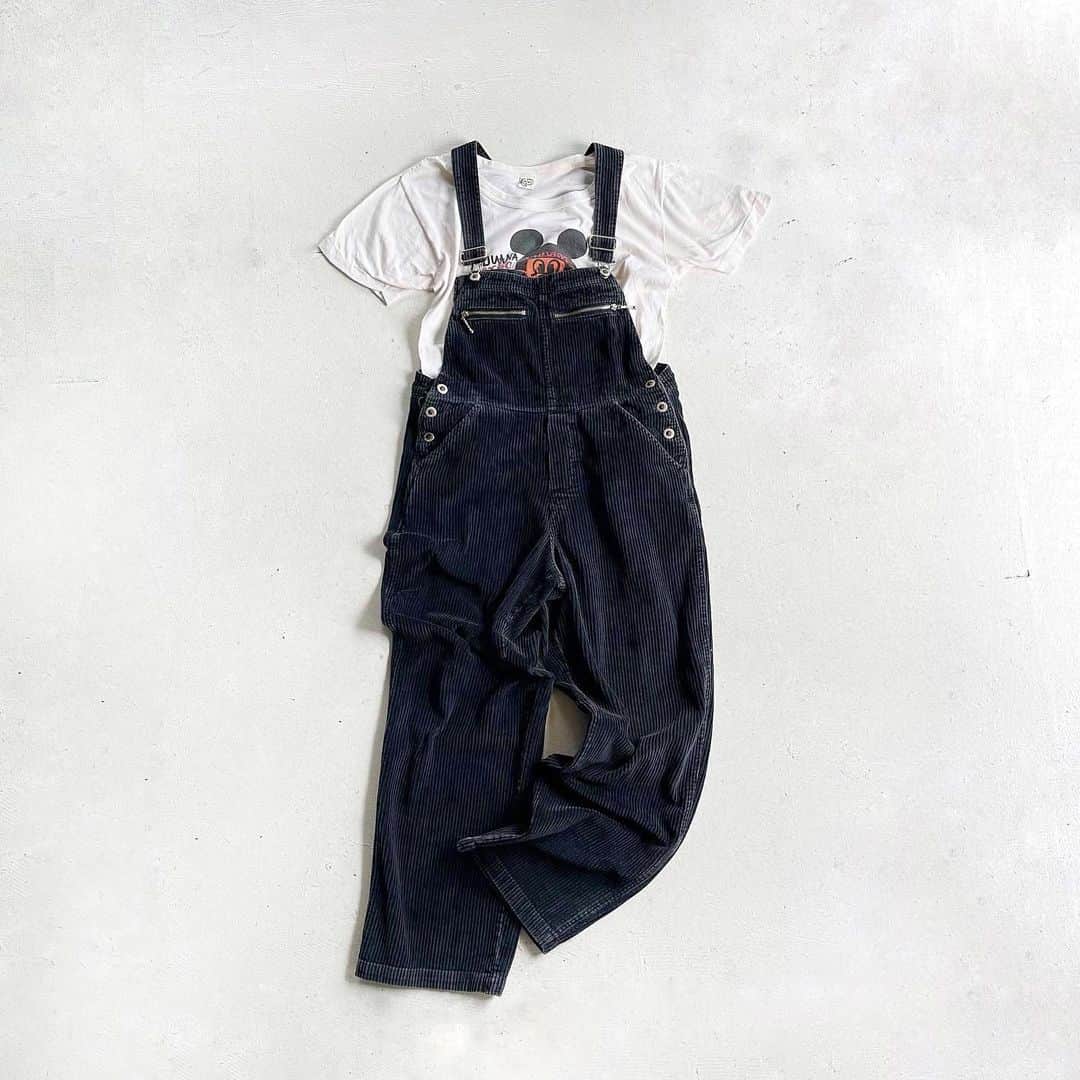 DROP...vintage select shopのインスタグラム：「CAROLINA BLUES Corduroy Overall 【S】」