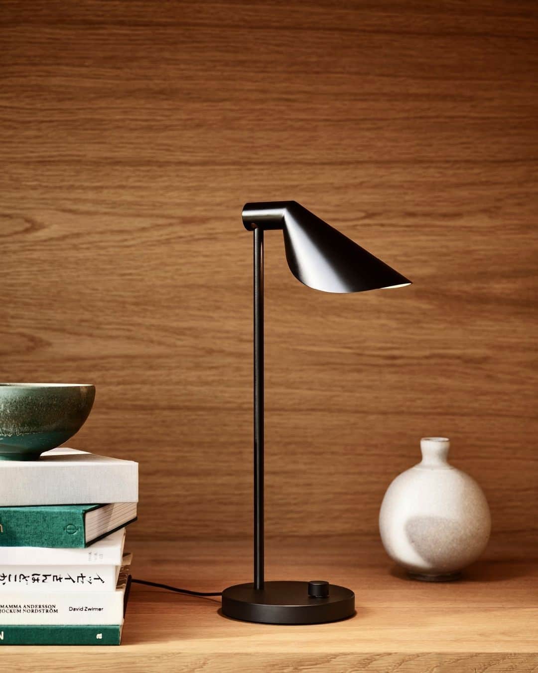のインスタグラム：「The starting point for the new MS series was Danish architect and designer Mette Schelde’s need for a studio desk lamp.⁠ ⁠ “I wanted a lamp head which, in all its simplicity, would emit optimal, glare-free task light while being minimal in size.”⁠ ⁠ Comprising a desk, floor and table lamp, the MS Series introduces a cool, clean aesthetic to living and working spaces.⁠ ⁠ Explore the designs via the link in bio.」