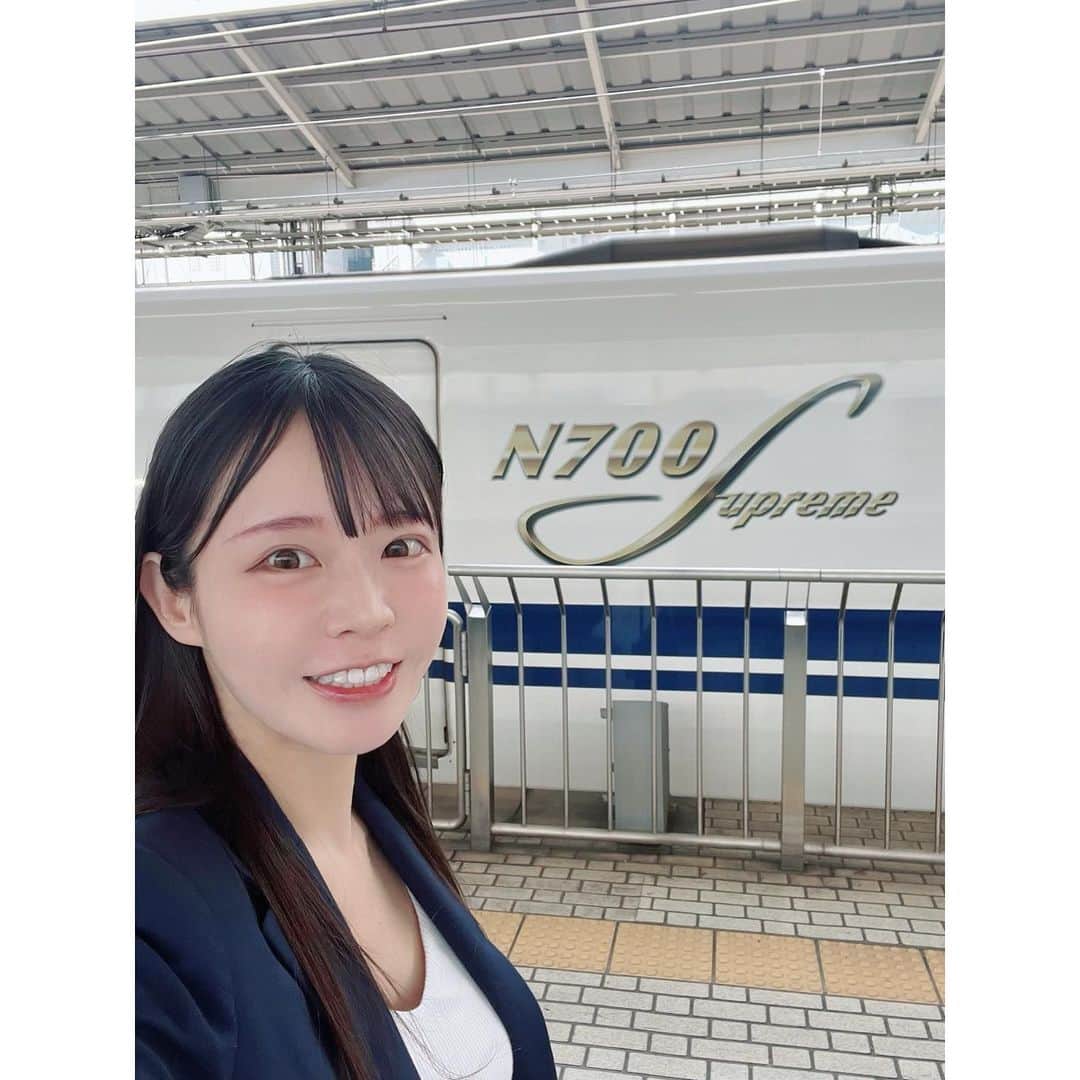 小泉みゆきのインスタグラム：「#N700S #東海道新幹線」