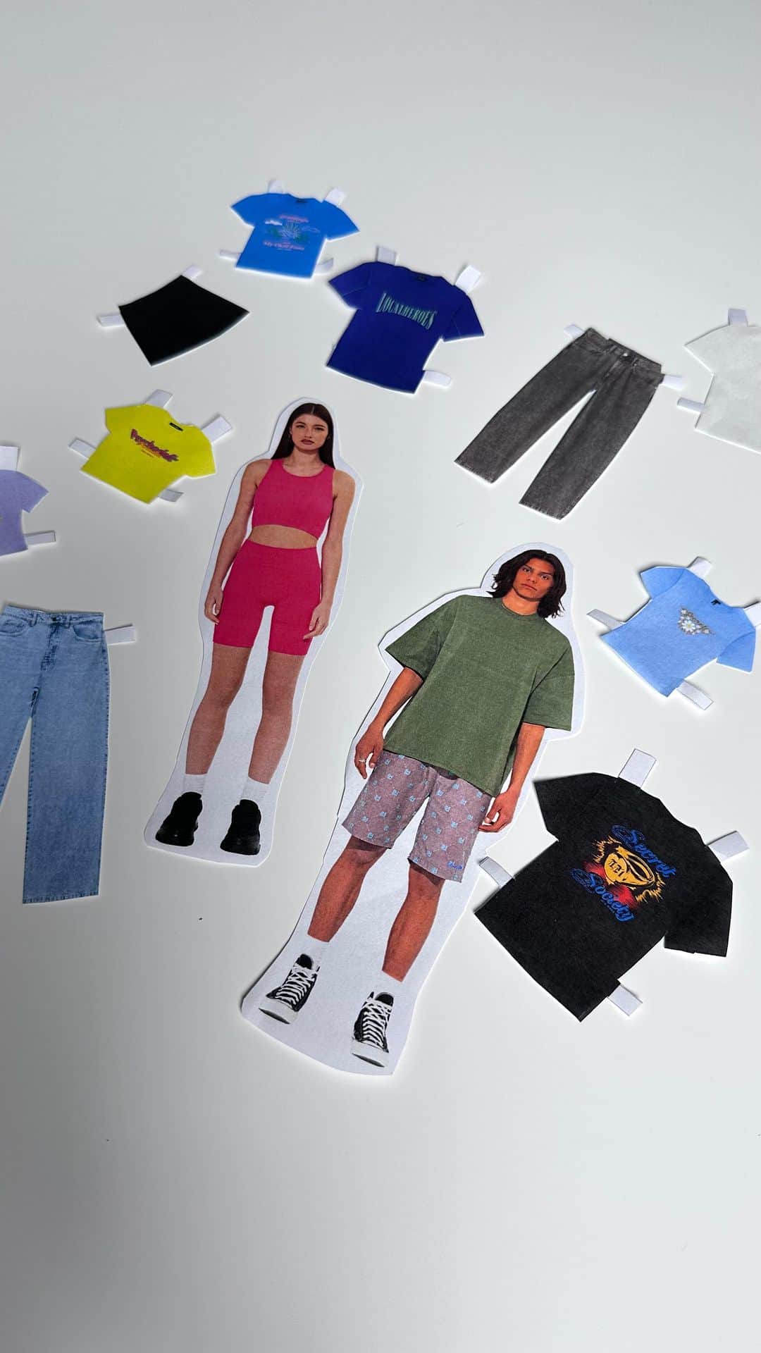 LOCAL HEROESのインスタグラム：「outfits match maker ❤️‍🔥 / -20% OFF on all Tops use code: TOP20」