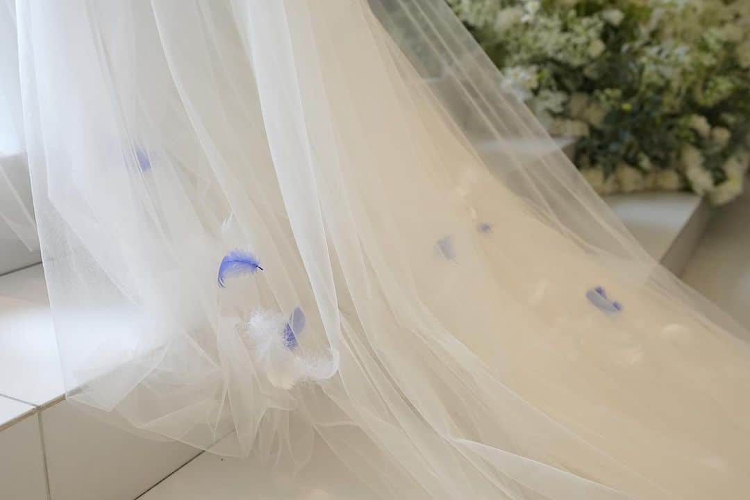 のインスタグラム：「. .  " angel shower "  幸せを呼ぶ色だとされている青色  これからの幸せを願うサムシングブルー  . . ＿＿＿＿＿＿＿＿＿＿＿＿＿＿＿＿＿＿＿＿  ルシアスガーデン【LUSCIOUS GARDEN】  🌿 空と緑に包まれる開放的なリゾート空間 🌿 1200坪の広大な邸宅を1組で贅沢に貸切ウェディング 🌿 プール付き全天候型テラスでの料理パフォーマンス 🌿 大事な家族 ペットも一緒にウェディング  ▷ブライダルフェア開催中 詳細は @luscious_garden  プロフィールURLよりご予約可能です🍃  ▷ #ルシアスガーデン で検索🔍 @luscious_garden のフォロー #ルシアスガーデン  #lusciousgarden  の投稿をお待ちしております🤍✨ ＿＿＿＿＿＿＿＿＿＿＿＿＿＿＿＿＿＿＿＿  #ウエディング#wedding#ゲストハウス#ブライダル#結婚式準備#尼崎結婚式場#結婚式レポ#プレ花嫁#大阪プレ花嫁#日本中のプレ花嫁さんと繋がりたい#プレ花嫁さんと繋がりたい#式場見学#式場選び#式場探し#ブライダルフェア#大阪結婚式#兵庫結婚式#尼崎結婚式場#花嫁#花嫁diy#卒花#卒花嫁レポ#ウェディングフォト#前撮り#前撮りポーズ#前撮り和装#後撮り#和装前撮り#ルシアスガーデン#lusciousgarden」