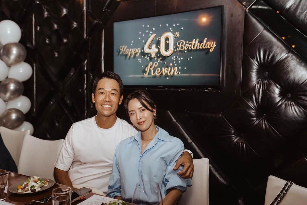 ケビン・ナさんのインスタグラム写真 - (ケビン・ナInstagram)「wow 40! Fourties is going to be awesome! I feel so blessed to celebrate my 40th with the people I love! Thank you everyone for the birthday wishes! 9/15/2023 #40 #primetime #blessed」9月20日 9時23分 - kevinna915
