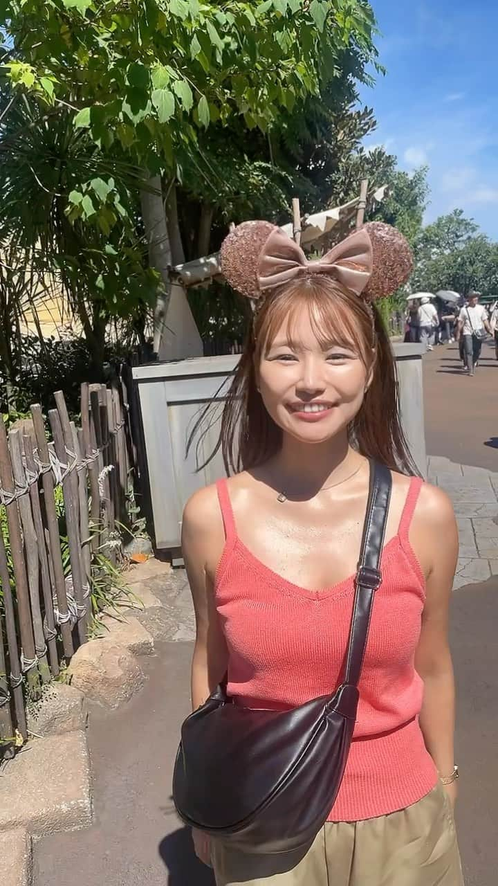 夏希リラのインスタグラム：「激アツディズニー🏰❤️‍🔥」