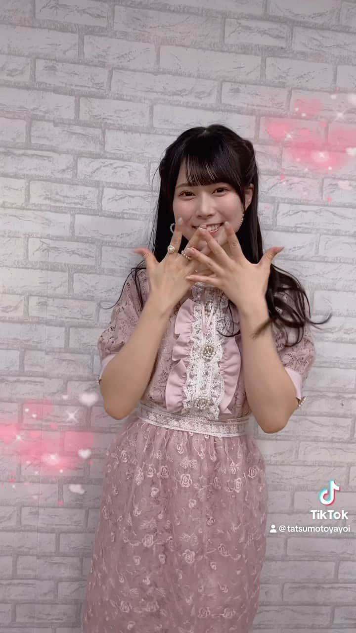 瀧本弥生のインスタグラム：「いつか　わるやよ👿💗　出来ますように ✩.*˚ tiktokも見てね、、♡♡  #NMB48 #アイドル　#わるきー」