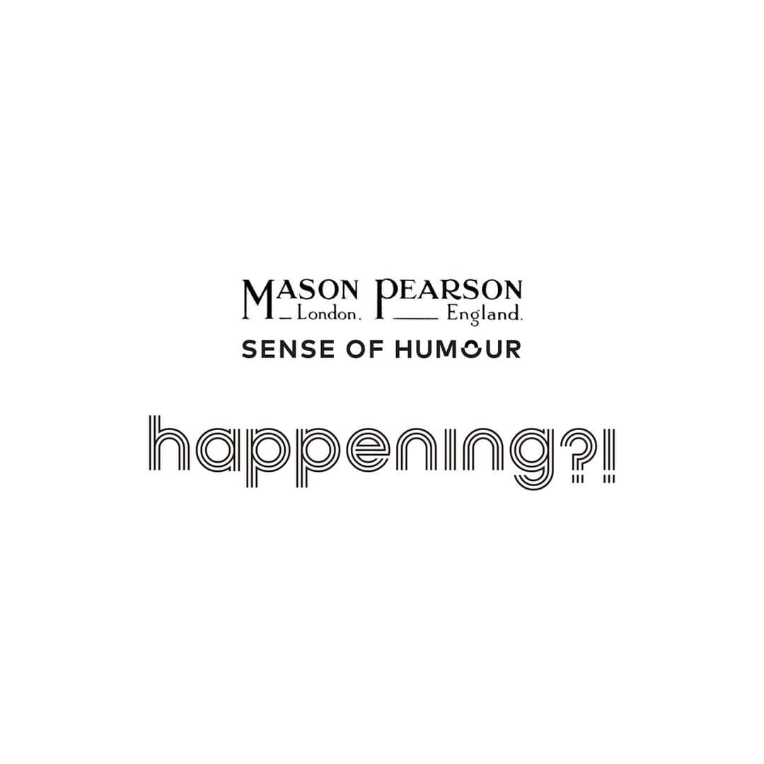 センス・オブ・ヒューモア SENSE OF HUMOURのインスタグラム：「happening!? 第 7 弾 開催決定 。 .  What 's Happen から happening?! とし、9/23よりスタートする happening?! 第 7 弾は、創業 150 年英国が誇るハンドメイドブラシの最高峰、メイソンピアソンです。  【創業 150 年 英国伝統・ハンドメイドブラシの最高峰】 メイソンピアソン社で語り継がれるひとつのエピソードがあります。 それは、ある80歳の老婦人が同社のヘアブラシ1本を何十年以上にもわたって愛用し続けたというもの。ひとりの女性の人生に寄り添い、愛され続けたヘアブラシ。このエピソードからも、メイソンピアソンヘアブラシの品質とその耐久性の高さは容易にご想像いただけることでしょう。 1862 年、英国ロンドンに高級ブラシ工房を創設した初代メイソンピアソン氏。彼は、最高の職人であり、優れた発明家として、数々の研究を重ねました。  そして、「ブラシは猪毛に限る」という強い信念のもと、北インド産の高級猪毛 ( 黒毛 ) と独自の中空構造のクッション性パッドを採用した最高級のヘアブラシを創り上げたのです。  『最高の素材を使い熟練した職人が一つ一つ手作りで最高級のブラシを作り上げていく』という創立者メイソンピアソン氏の 意志は、今日もなお伝えられ続けています。  メイソンピアソンの製品はすべてが熟練の職人による手作業の製造によるもの。中には14歳から84歳までの70年間を、ブラシつくりに捧げた職人もいたほどです。 このこだわりと希少性は、世界のトップヘアスタイリストやセレブレティにも評価され、メイソンピアソンのヘアブラシは、【ブラシ界の ロールスロイス】と評される事もあります。  _________________  【9/23よりスタート】  「MASON PEAESON(メイソンピアソン)」POP UP"happening?!"を開催。  POPUP開催期間：9月23日（土）～　10月13日（金） POPUP開催場所：SENSE OF HUMOUR 南青山旗艦店  @senseofhumour_shop_salon   ●住所：東京都港区南青山5-14-3 1F ●最寄り駅:表参道駅  ●営業時間：平日 11:00-20:00、土日祝 10:00-19:00  ●定休日：期間中の定休日なし   ※南青山旗艦店 では10月13日以降も常設販売  ___________________________  #senseofhumour#センスオブヒューモア#senseofhumoursalon#センスオブヒューモアサロン #メイソンピアソン#masonpearson#ヘアブラシ  ___________________________」