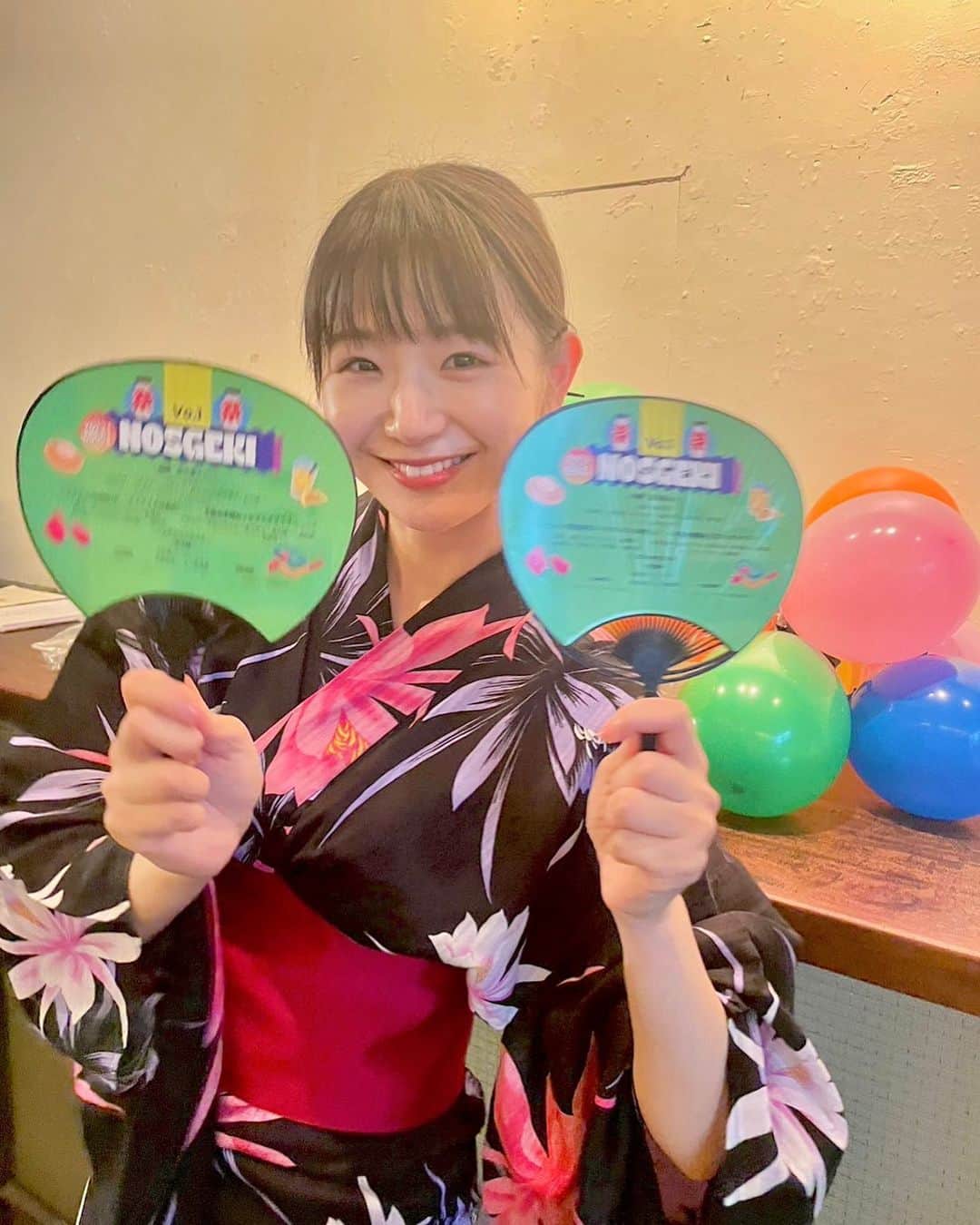 長谷川かすみのインスタグラム：「NOSGEKIの時の写真です😌 夏の思い出🌻」