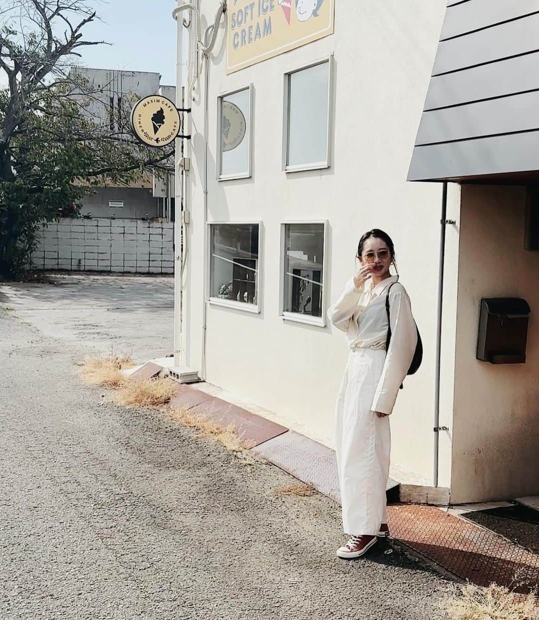 のインスタグラム：「🍝🍳🥞🫕🍨  お店の女性がすごくいい雰囲気の人でギュッとした🫀 ご飯もおいしくて近々また行く✌️」