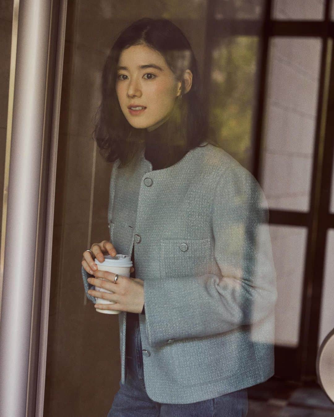 チョン・ウンチェのインスタグラム：「from today, fall 🍂🍁☕️」