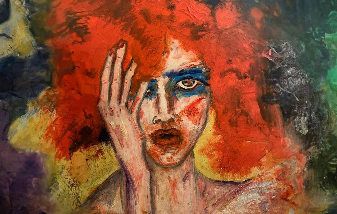 JULIEN D'YSのインスタグラム：「Cocotte from Galliano oil painting by me  #agynessdeyn ❤️ @jgalliano」