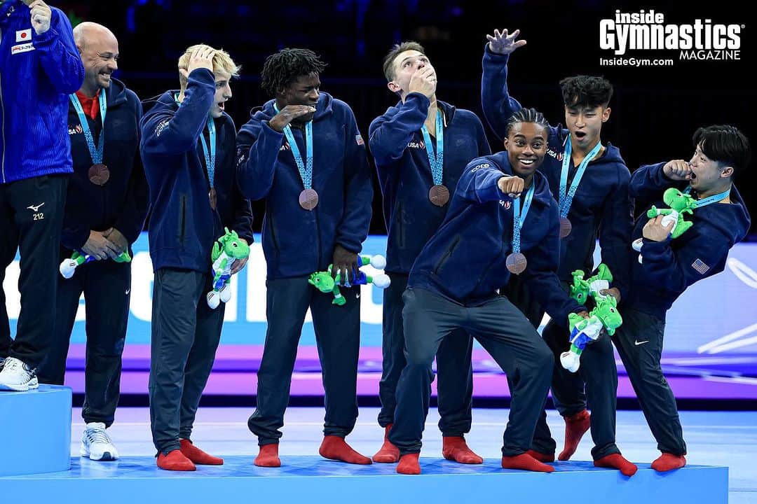 Inside Gymnasticsさんのインスタグラム写真 - (Inside GymnasticsInstagram)「POV: You win the first World team medal for your country in 9 years! 🇺🇸🥉  📸 Ricardo Bufolin」10月5日 1時59分 - insidegym