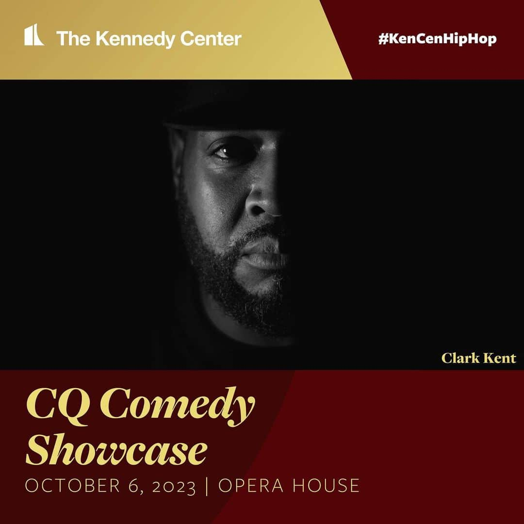 DJ Clark Kentのインスタグラム：「Laugh your a** off with me at CQ Comedy Showcase at the @kennedycenter!   My Brother @dnice has invited me to join a hilarious lineup to kickoff his 3-day Club Quarantine Residency featuring @therealchrisspencer, Flex Alexander (@flexaforeal), @ginayashere, Michael Che (chethinks), @sherrieshepherd, @zainabjohnson with sounds from yours truly.」