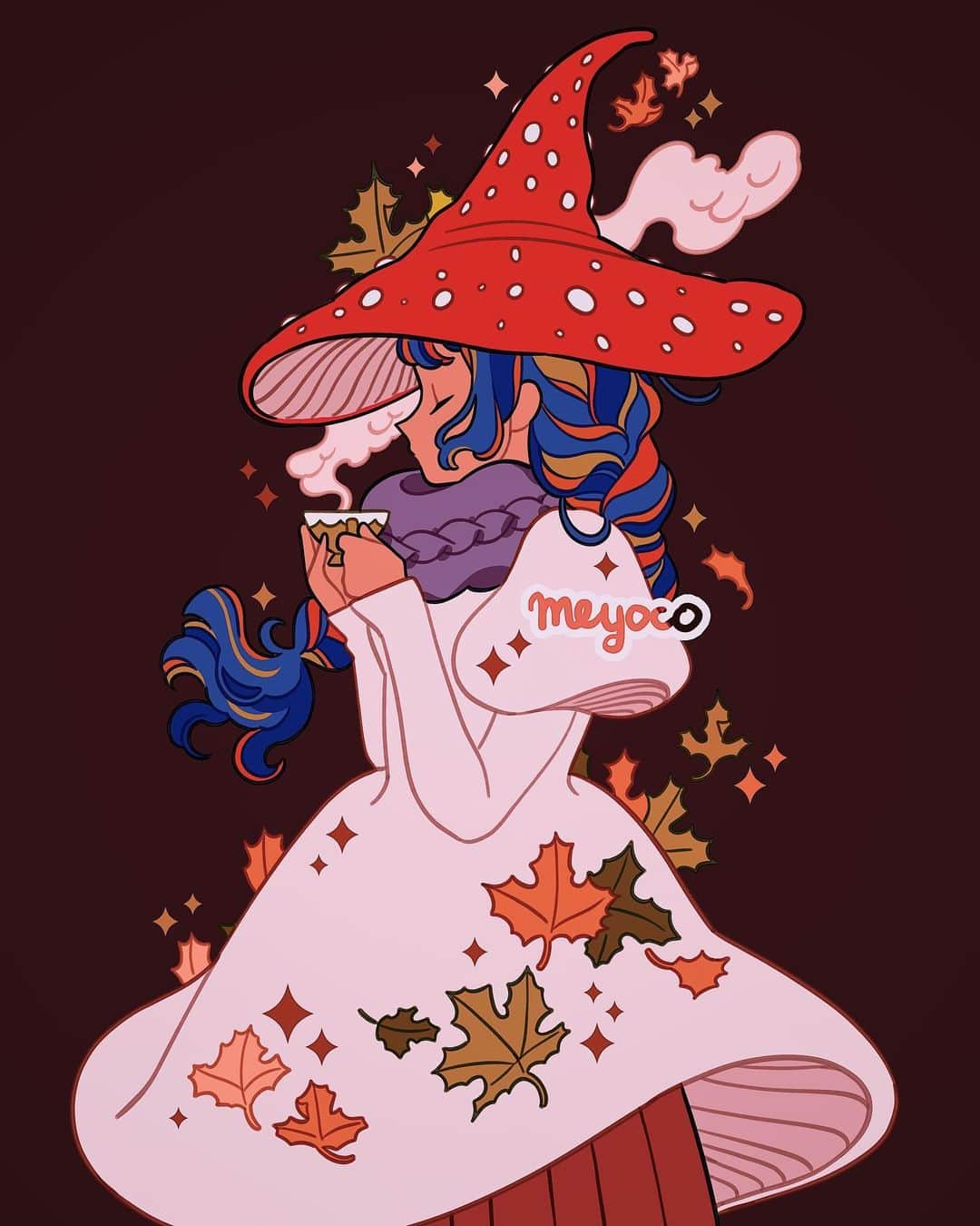 meyocoさんのインスタグラム写真 - (meyocoInstagram)「autumn colors 🍄🍁🍂🧡」10月5日 3時20分 - meyoco