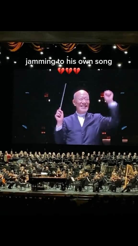 久石譲のインスタグラム：「It’s always such a pleasure to perform my music live! 😊 #ponyo #studioghibli」