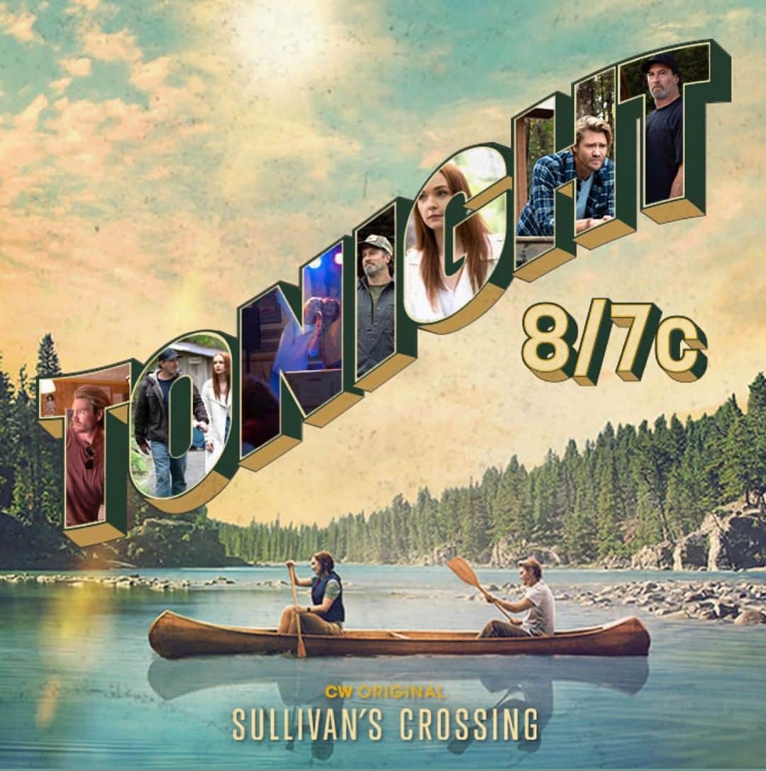 チャド・マイケル・マーレイのインスタグラム：「Here we go! 8/7c on the @sullivanscrossing_cw」