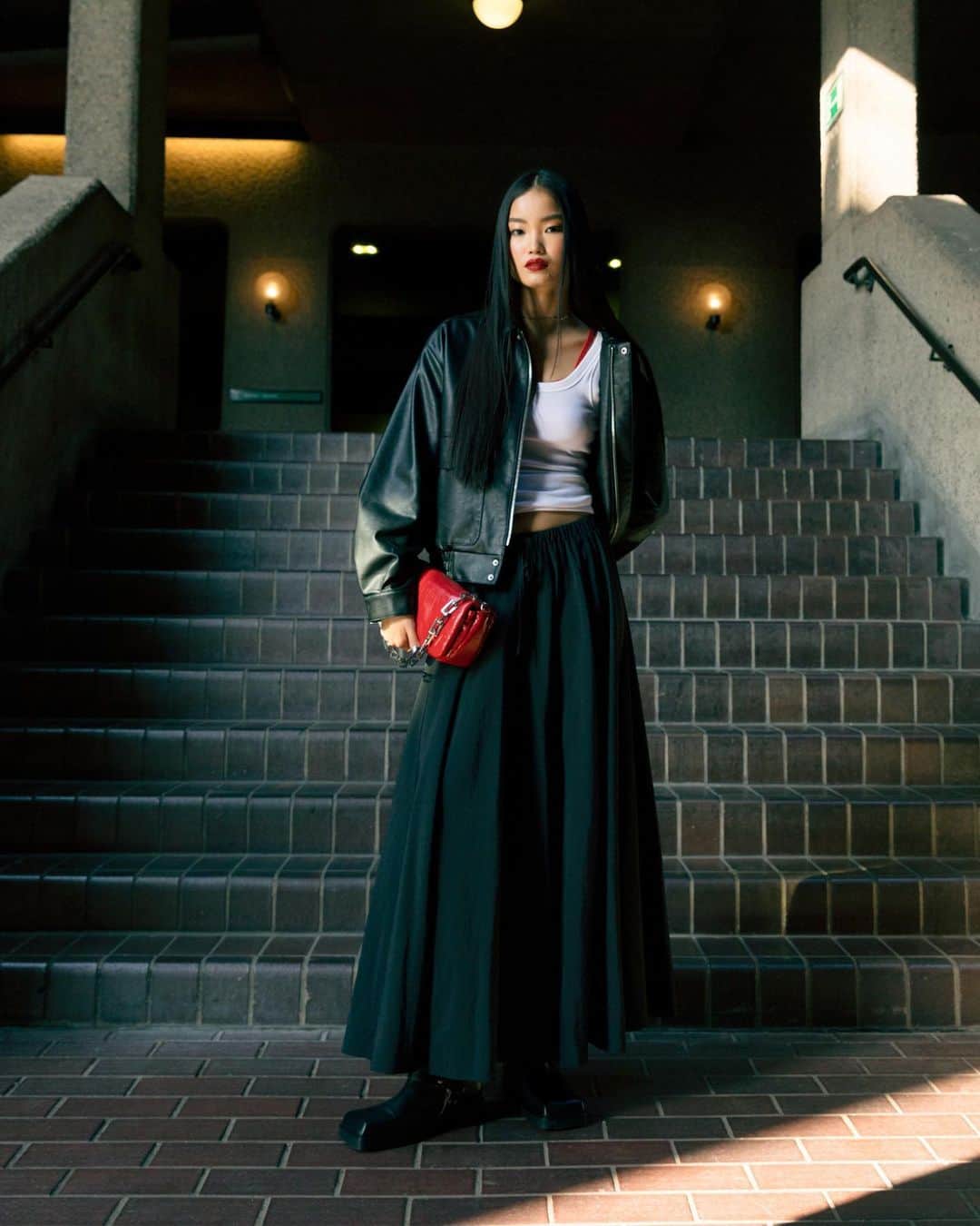 のインスタグラム：「Oversize shape for everyday layering. AW23 has arrived   Faux leather bomber jacket [130358745]  Available on ASOS.COM」