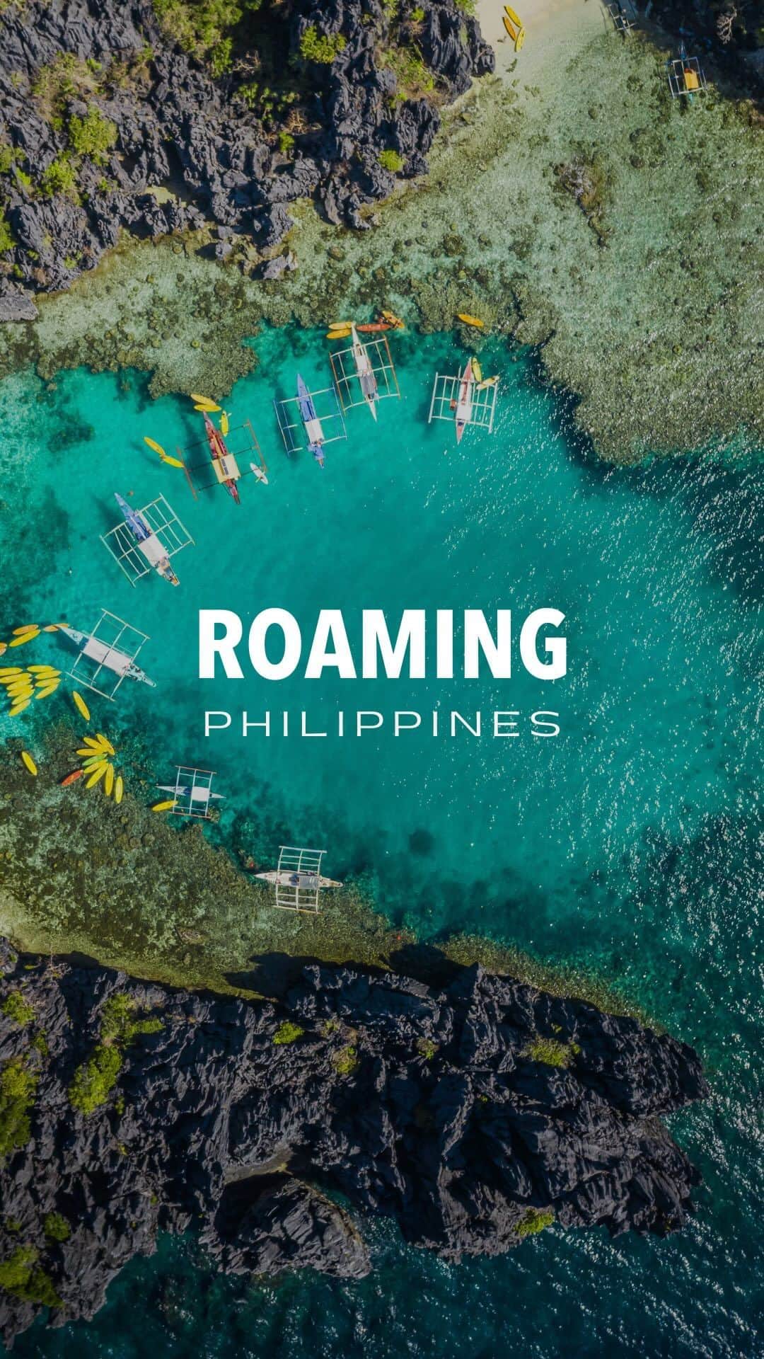 PicLab™ Sayingsのインスタグラム：「It’s more fun in the Philippines ✨ A saying that holds true; with over 7000 islands to explore and stunning nature around every corner, you’re never far from a new adventure that will leave you in awe.  📍 Roaming Episode 10 - Philippines」