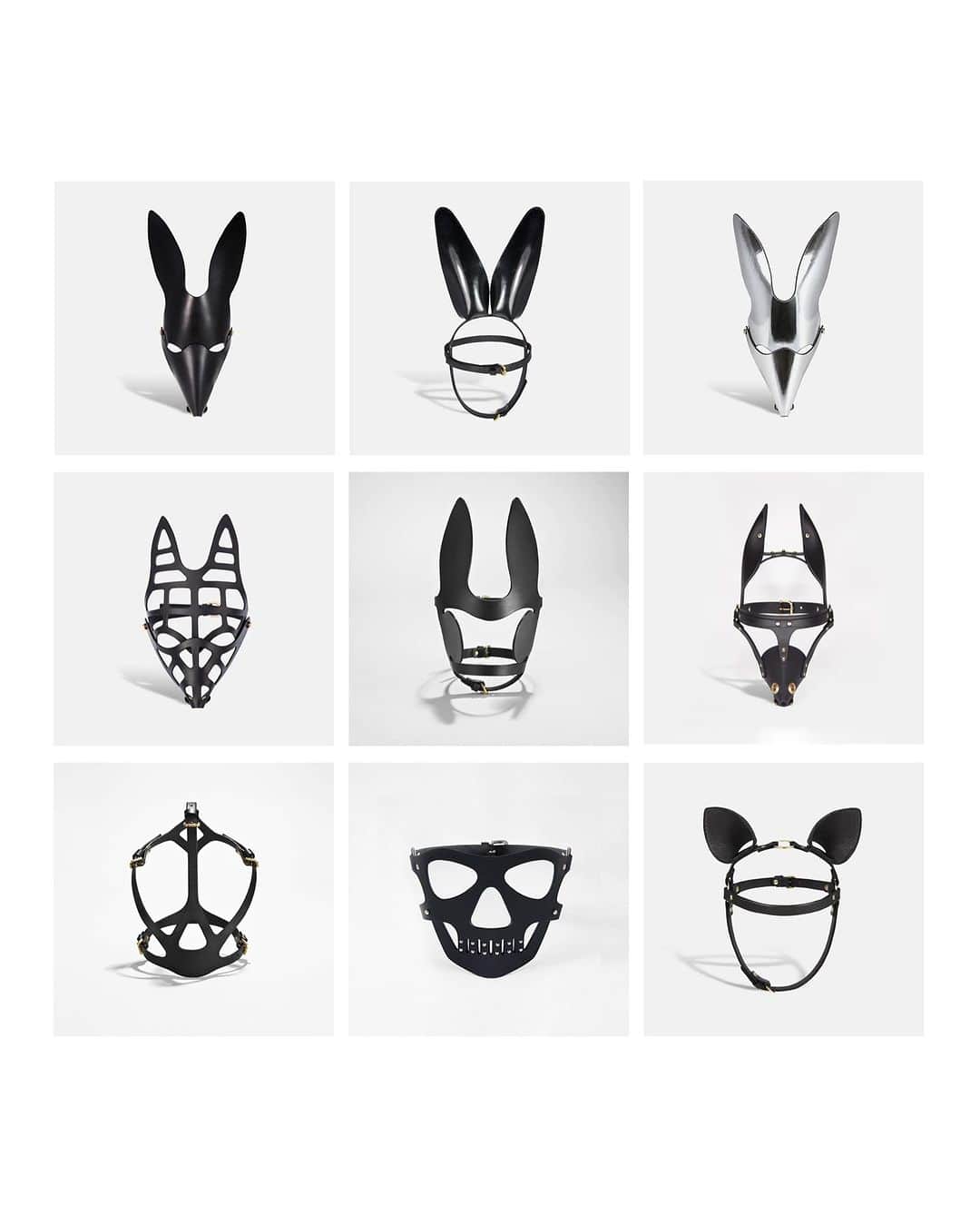 フリートイリヤさんのインスタグラム写真 - (フリートイリヤInstagram)「As Halloween party season nears closer, we are gifting two masks, just tag someone you’d like to gift and why. The winner will have the choice of two masks from the Halloween 23 Mask edit. T&C’s apply, ends October Friday 13th… #fleetilya #bondagebunny or #anonymousfox」10月5日 4時31分 - fleetilya