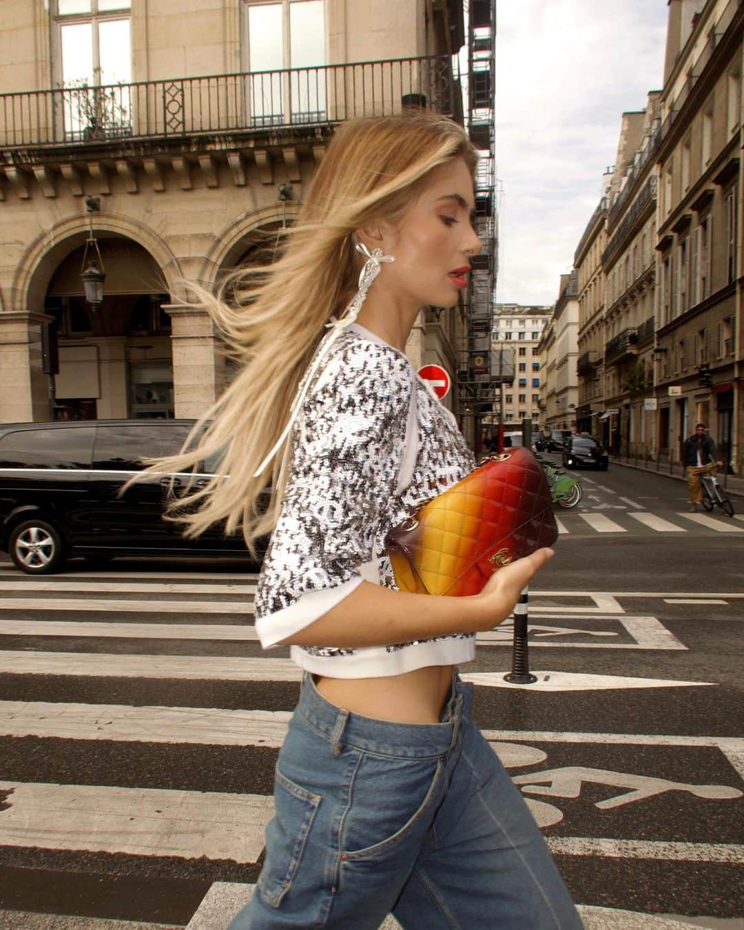 のインスタグラム：「The best way to end fashion month merci @chanelofficial」