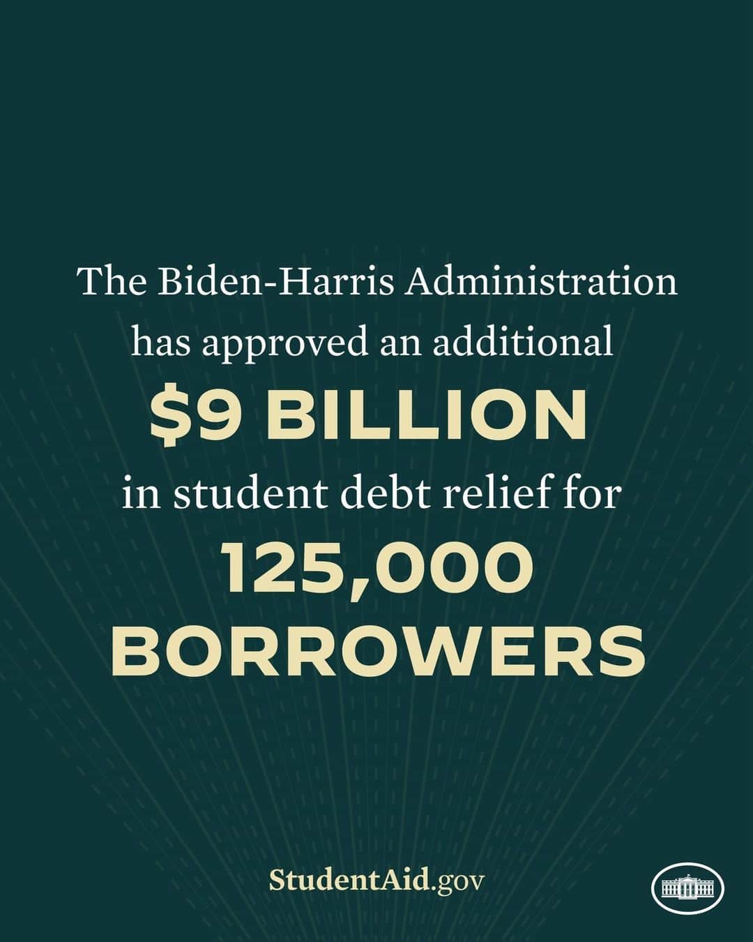 The White Houseさんのインスタグラム写真 - (The White HouseInstagram)「Some big news on student debt relief.」10月5日 5時15分 - whitehouse
