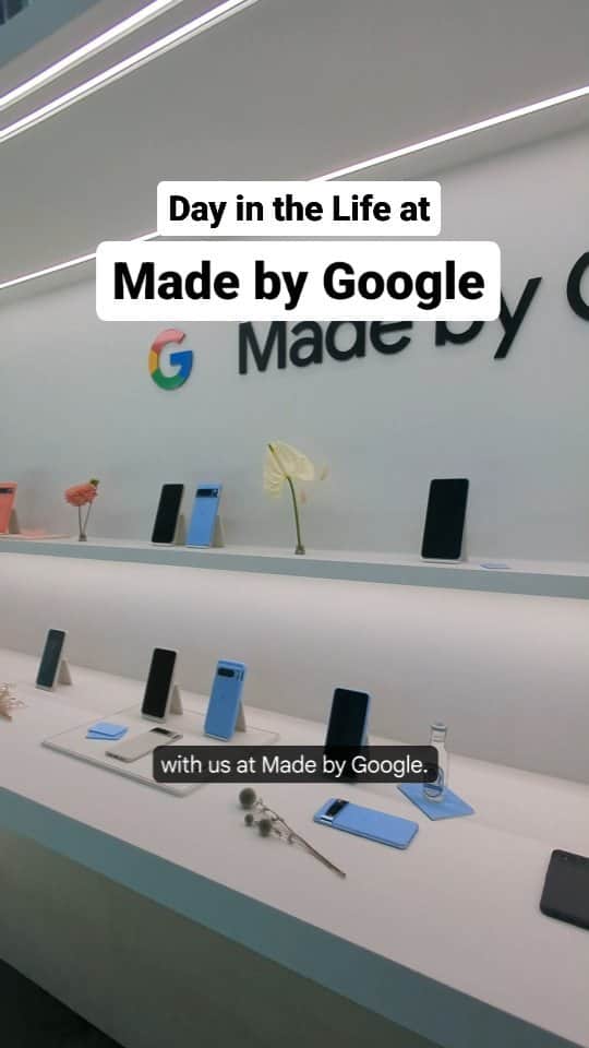 Googleのインスタグラム：「Spend the day with us at #MadeByGoogle 😍 #DITL」