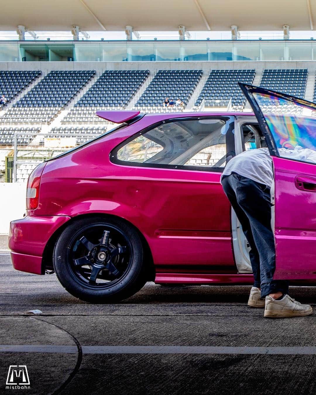 mistbahnさんのインスタグラム写真 - (mistbahnInstagram)「_ CONTINUE STAGE Honda EK4 CIVIC SiR _ 🚗: @continue_stage 📷: @mistbahn _ Shot on Aug-24 2022 🏁 "HONDA ONE MAKE CHAMPION CUP RACE 2022 Rd.3" at Suzuka International Circuit. _ JP) 2022年8月24日 鈴鹿フルコース(鈴鹿サーキット国際レーシングコース)、ゼロファイターさん( @zerofighterautocustom )主催「HONDA ONEMAKE CHAMPION CUP RACE Rd.3」で撮影。 _ _ #hondaonemakechampioncuprace #hondaonemake #zerofighterautocustom #ホンダワンメイク #suzukacircuit #suzukainternationalcircuit #鈴鹿サーキット #continuestage #コンティニューステージ #wharpracing #瞬間移動 #carmakeacross #honda #civic #hondacivic #ホンダシビック #ek4 #ek9 #efcivic #bseries #kanjo #kanjoracer #kanjozoku #kanjostyle #timeattack #timeattackjapan #hondasontrack #rays #te37」10月5日 6時20分 - mistbahn