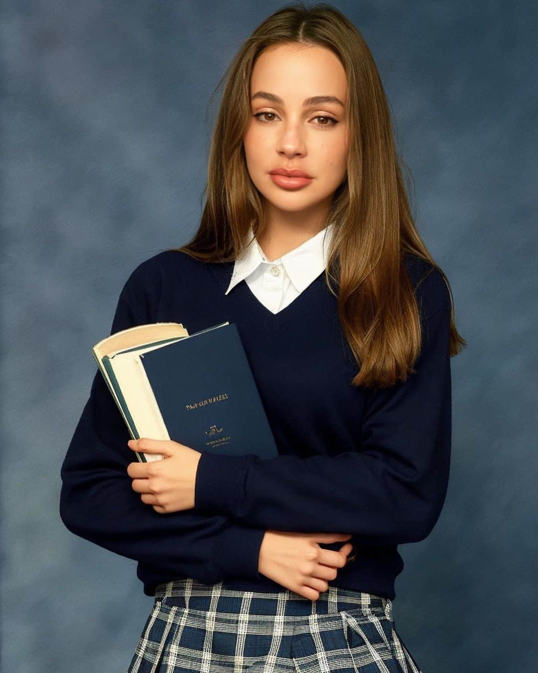 Abigail Macさんのインスタグラム写真 - (Abigail MacInstagram)「AI yearbook photos trend! The first one I feel like is the most accurate (I was in HS in the 2000’s) which one is your fav?! 🥳🥳🥳 #ai #90syearbook #yearbookphoto」10月5日 6時57分 - msabigailmac