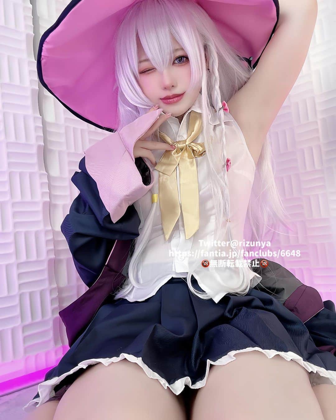 りずなのインスタグラム：「魔女の旅々/イレイナ  #コスプレ #魔女の旅々 #イレイナ #cosplay #cos #coser #majonotabitabi #elaina」