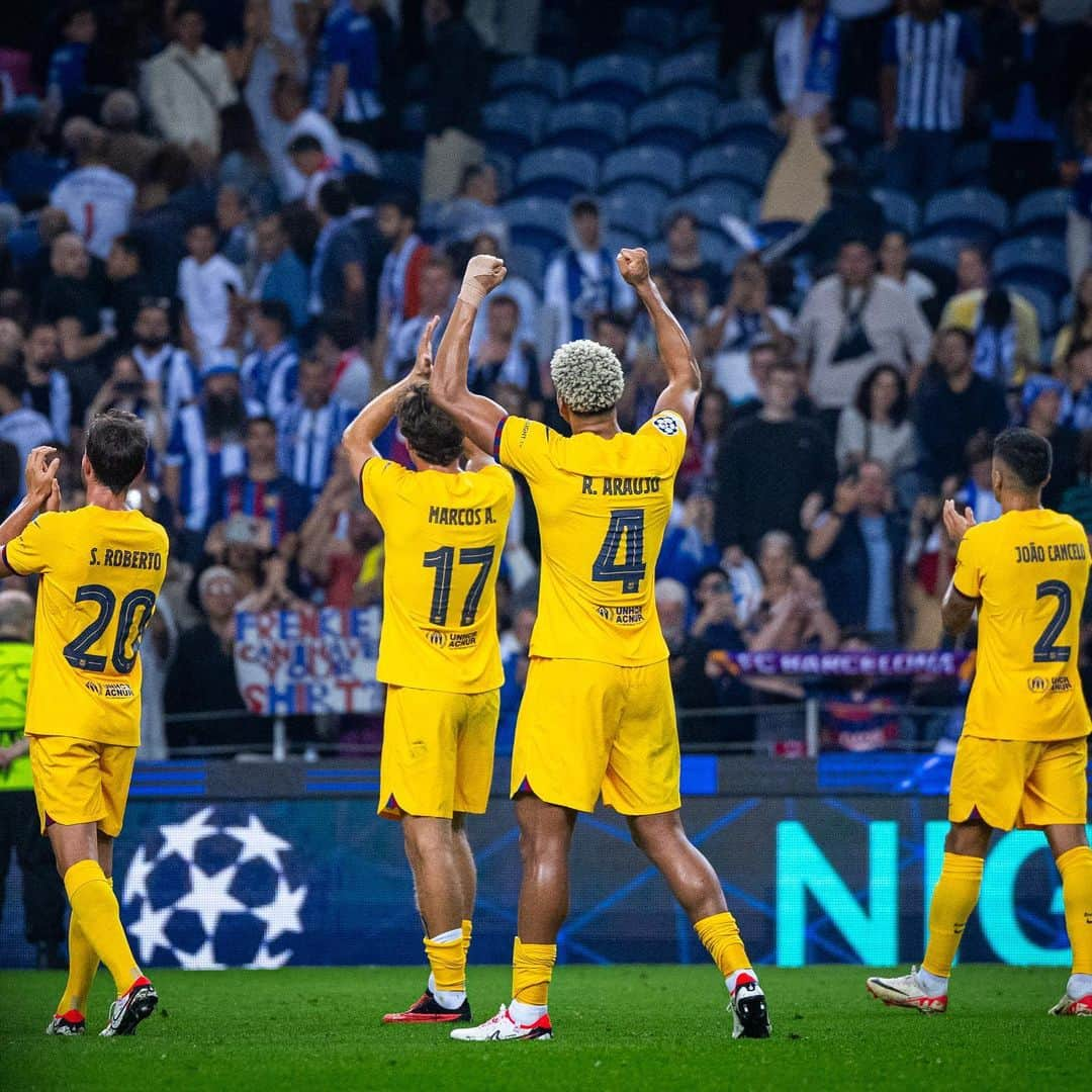 セルジ・ロベルトさんのインスタグラム写真 - (セルジ・ロベルトInstagram)「✌️¡2a victoria en dos partidos en la @championsleague ! En volem més! Força Barça!」10月5日 7時04分 - sergiroberto