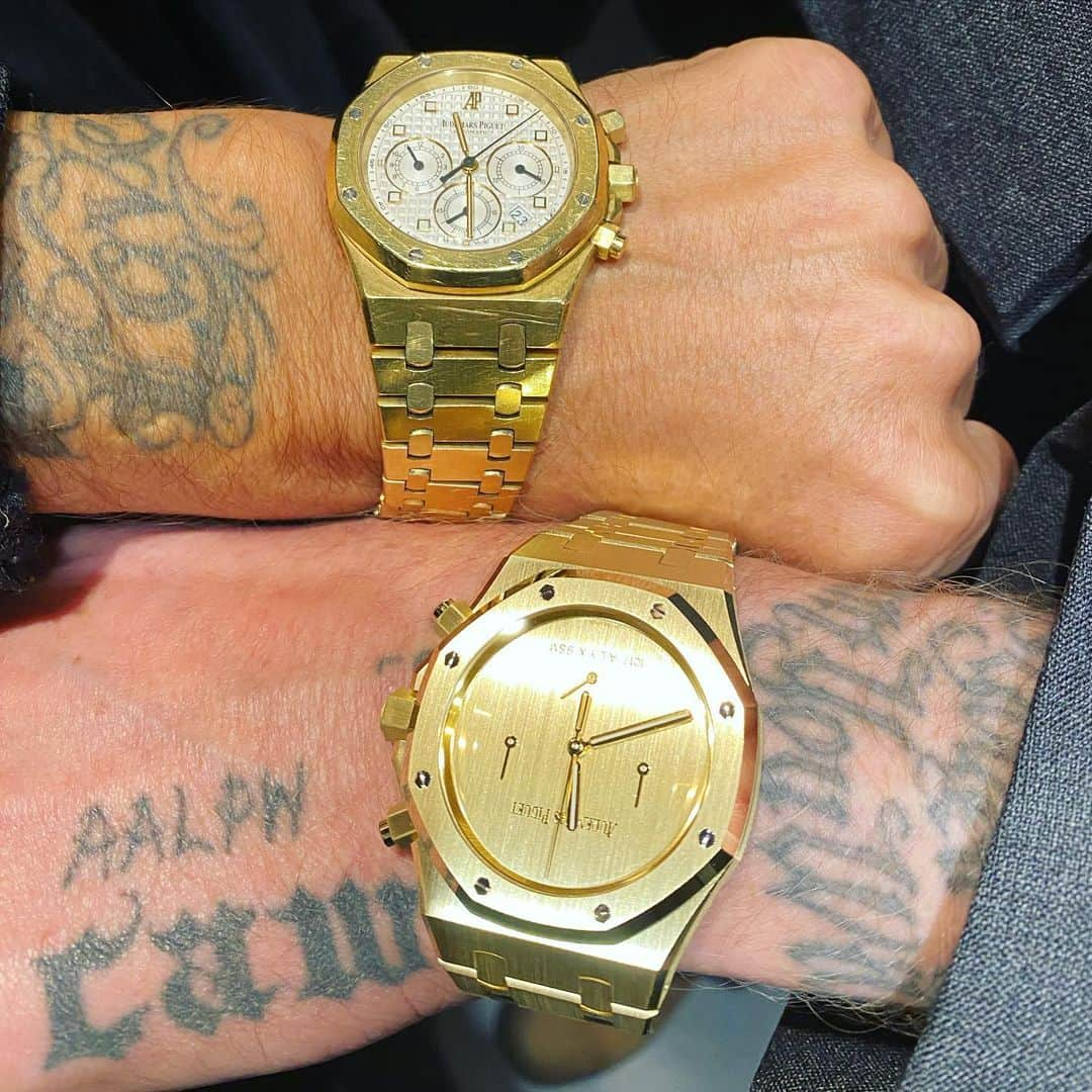 オリヴィエ・ザームのインスタグラム：「Me vs @matthewmwilliams @alyxstudio @audemarspiguet」