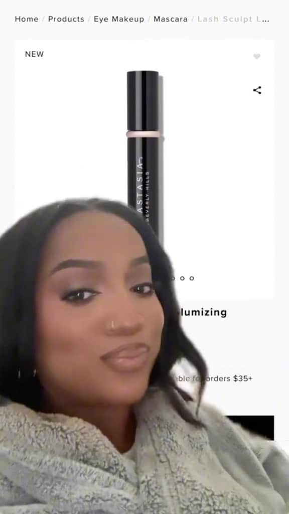 Anastasia Beverly Hillsのインスタグラム：「You heard it here first! #ABHLashSculpt is @ms_bentivegas (she/her)! approved ✅🫡   #AnastasiaBeverlyHills」
