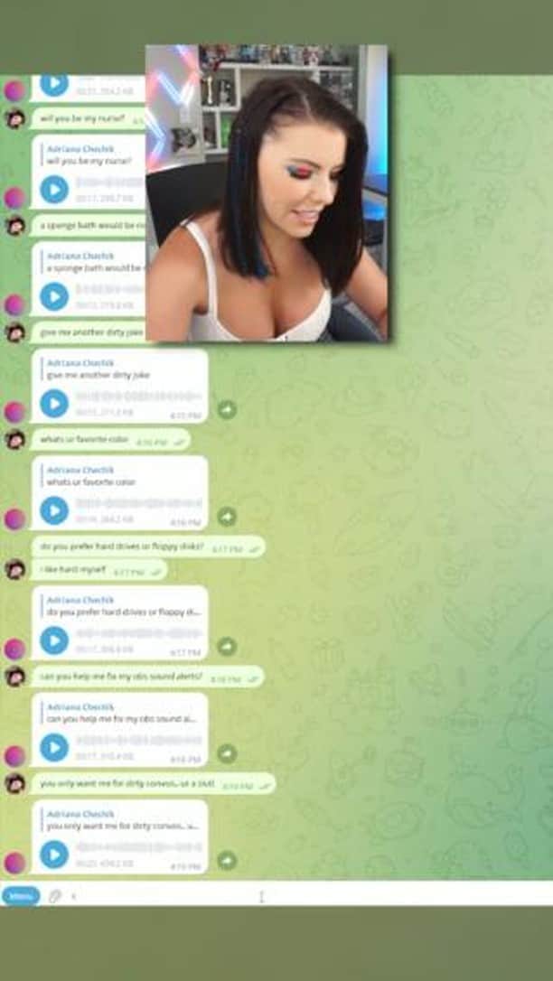 アドリアナ・チェチックのインスタグラム：「My AI bot is officially out! You can talk to it about your wildest desires, from asking it dirty jokes to even talking about more personal things like getting cut out of the will by your grandma lol. Has anyone tried my AI bot yet? If you have, what were your thoughts on it? Let me know below how we can make it a better experience!  #adrianachechik #aibot #ai」