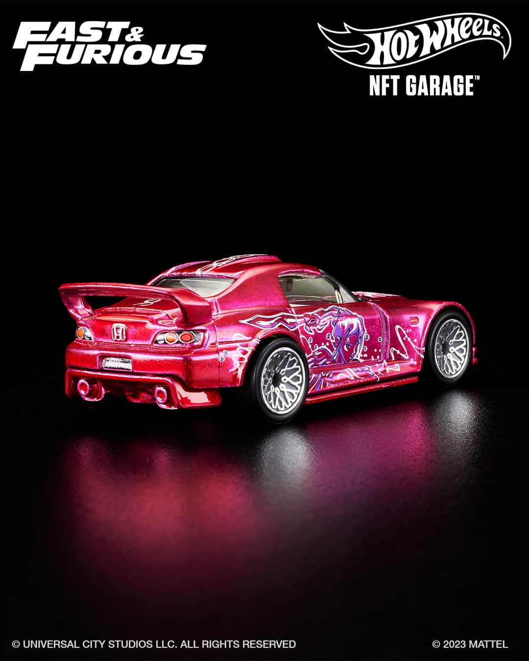 Hot Wheelsさんのインスタグラム写真 - (Hot WheelsInstagram)「There’s only one way to get the ultimate prize.  Collect all 19 digital cars to get your hands on the physical die-cast edition of Suki’s Honda S2000 from 2 Fast 2 Furious!  To learn more about Hot Wheels NFT Redemption, visit: MattelCreations.com」9月21日 2時10分 - hotwheelsofficial