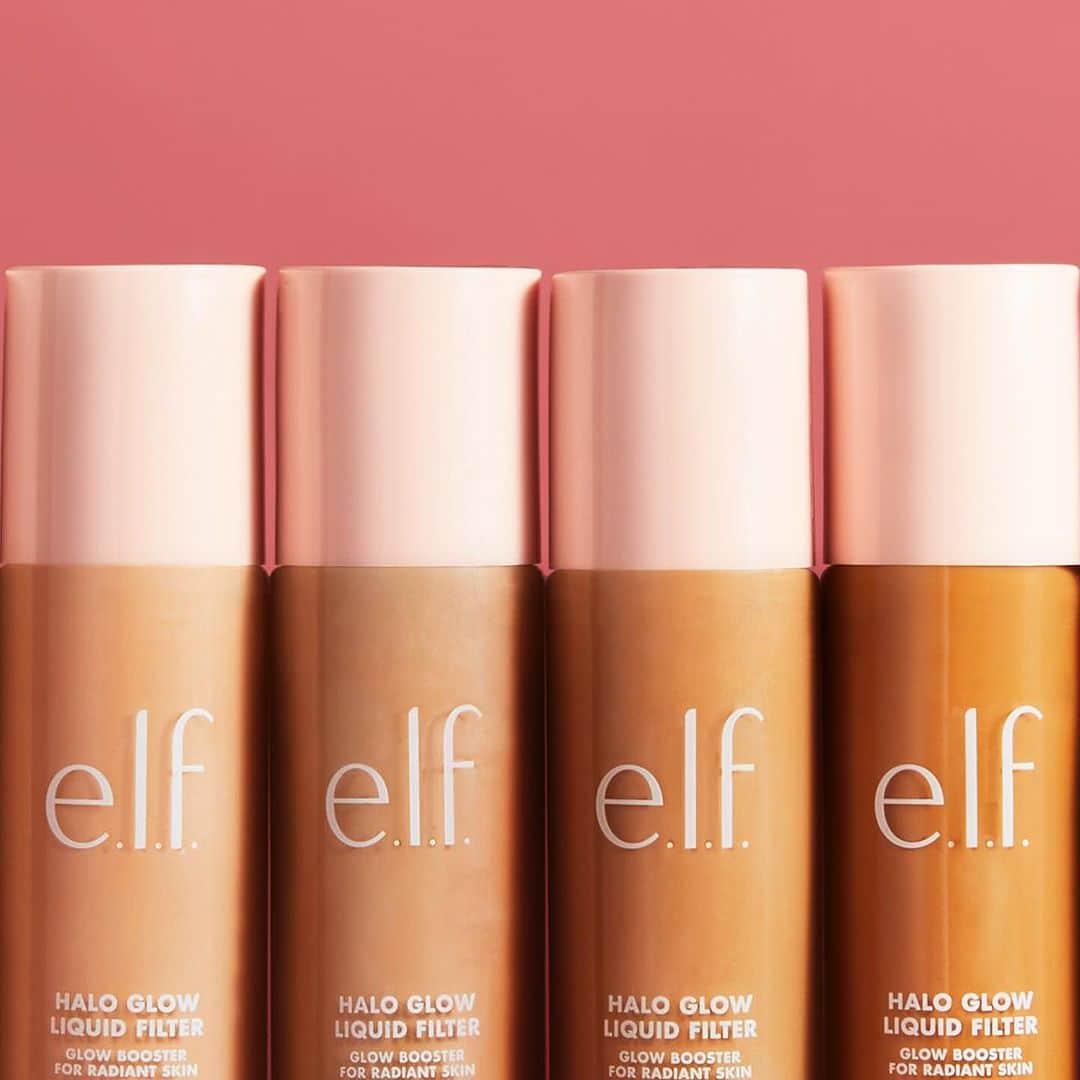 e.l.f.さんのインスタグラム写真 - (e.l.f.Instagram)「Glow like never before ✨ Achieve a soft, lit-from-within radiance with Halo Glow Liquid Filter, now available in a range of 12 shades! 💫   This glowy makeup and skincare hybrid can be worn 4 ways: 💖 Alone 💖 Over or under makeup 💖 Mixed with foundation 💖 As a highlighter  Introducing our 4️⃣ newest shades: 💫 0 Fair Neutral Warm 💫 0.5 Fair Cool 💫 3.5 Medium Neutral Olive 💫 8.5 Rich Neutral Warm  Tap to shop this dewy complexion booster for only $14! 😍 #elfcosmetics #eyeslipsface #elfingamazing #crueltyfree #vegan」9月21日 1時11分 - elfcosmetics
